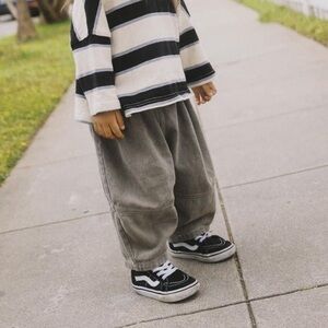 KOKO MOMO 2T grey Casual Elastic Waist pants